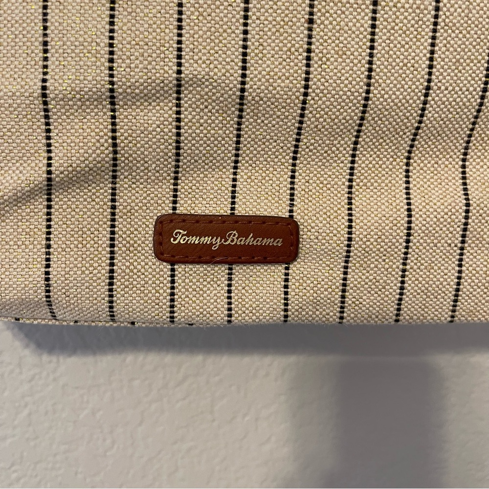 Tommy Bahama Purse Tote Bag Beach Bag Travel Bag - Picture 9 of 13